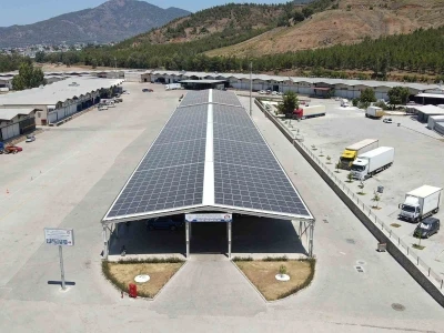 Karaçulha hali GES ile kendi elektriğini üretecek
