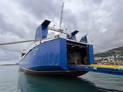 Karadeniz&rsquo;de yeni ticaret hattı r&ouml;tarlı a&ccedil;ıldı
