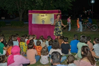 Karagöz Bursalıların gönlüne perde kurdu
