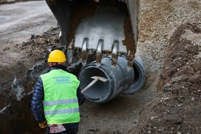 Karakamış&rsquo;ta 3 bin 500 metrelik hat tamamlandı
