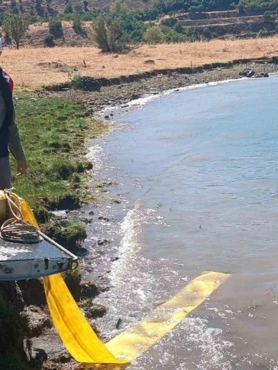 Karakoçan’da göletlere yavru balıklar bırakıldı
