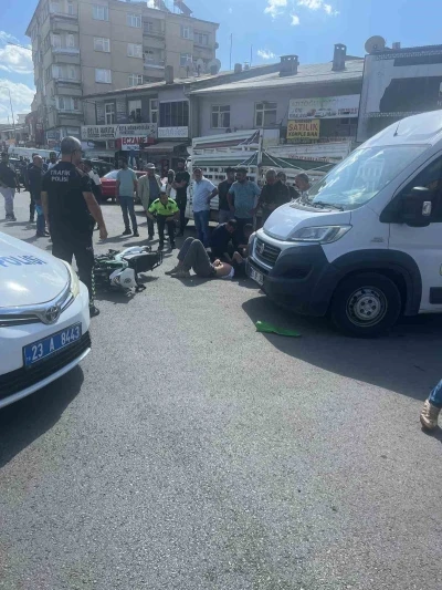 Karakoçan’da trafik kazası: 1 yaralı
