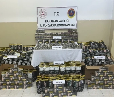 Karaman’da 250 kilo mühürsüz sığır eti ele geçirildi
