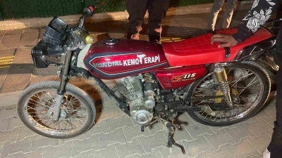 Karaman&rsquo;da 5 motosiklet parası ceza yiyen s&uuml;r&uuml;c&uuml;n&uuml;n rahatlığı pes dedirtti
