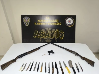 Karaman&rsquo;da aranan 11 kişi tutuklandı
