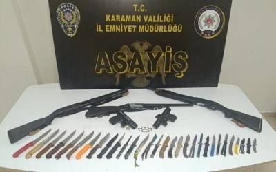 Karaman’da aranan 12 kişi tutuklandı
