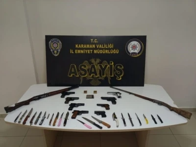 Karaman’da asayiş uygulamalarında yakalanan 11 kişi tutuklandı
