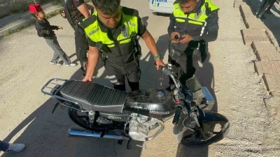 Karaman&rsquo;da &lsquo;dur&rsquo; ihtarına uymayan motosikletliye 611 bin lira ceza kesildi
