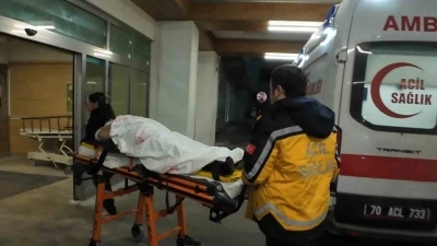 Karaman&rsquo;da evinin penceresinden d&uuml;şen şahıs yaralandı
