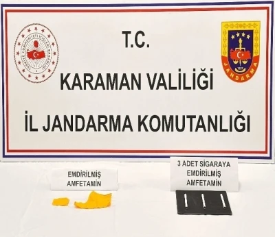 Karaman&rsquo;da pe&ccedil;ete ve sigaraya emdirilmiş uyuşturucu ele ge&ccedil;irildi: 12 tutuklama
