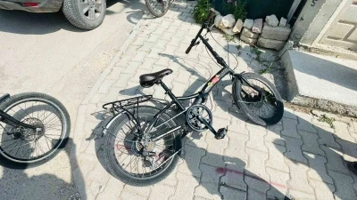 Karaman&rsquo;da pikabın &ccedil;arptığı bisikletli &ccedil;ocuk yaralandı
