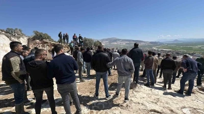Karamanlı&rsquo;da vatandaşlar mermer ocağına karşı ayaklandı
