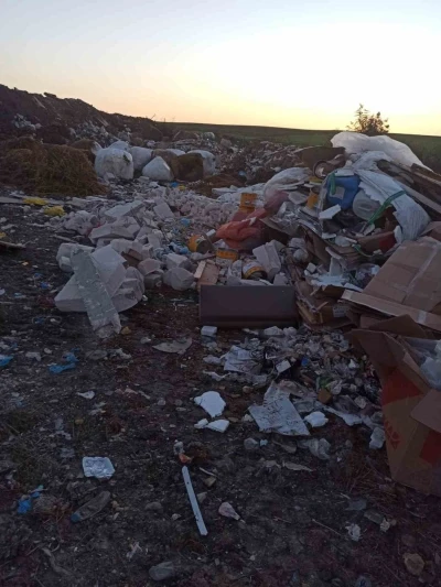 Karamusul Göleti’ne atık döküldü
