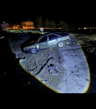 Karapınar&rsquo;da otomobiller &ccedil;arpıştı: 2 yaralı
