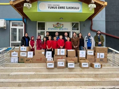 Karapınar&rsquo;da &uuml;&ccedil; okuldan Ramazan&rsquo;da anlamlı dayanışma
