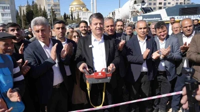 Karapınar Mahallesi&rsquo;nde Atat&uuml;rk Parkı&rsquo;nın temeli atıldı
