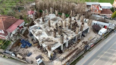 Karap&uuml;r&ccedil;ek&rsquo;te sosyal yaşamın merkezi olacak SGM y&uuml;kseliyor
