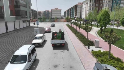 Karatay Belediyesi&rsquo;nden Kurban Bayram &ouml;ncesi ila&ccedil;lama mesaisi
