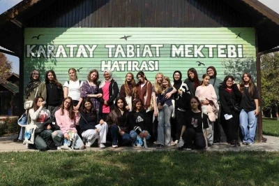 Karatay Tabiat Mektebi, Erasmus programında uluslararası öğrencileri ağırladı

