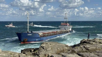 Karaya oturan "Rapid" gemisine alıcı &ccedil;ıkmadı
