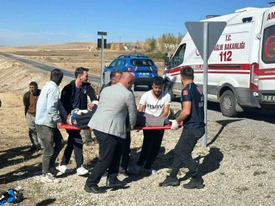 Karayazı’da trafik kazası: 1 yaralı
