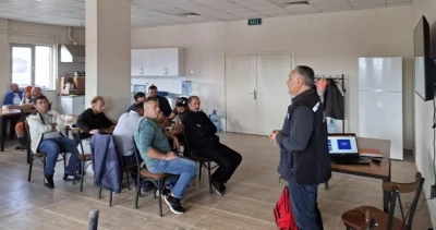 Karayolları 106. Şube Şefliği personellerine sivil savunma eğitimi verildi
