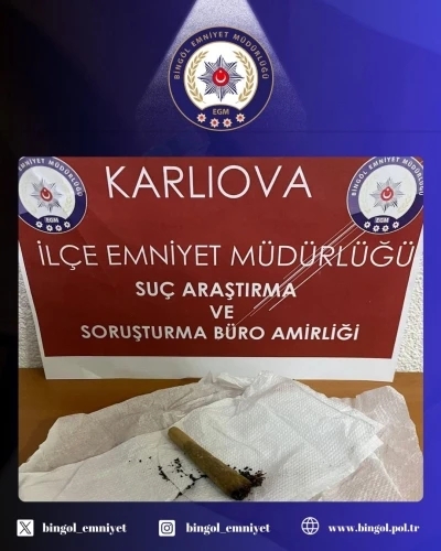 Karlıova’da uyuşturucuyla mücadele
