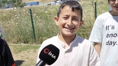 Karne heyecanı muhtarlık &ouml;n&uuml;nde hediyeye d&ouml;n&uuml;şt&uuml;
