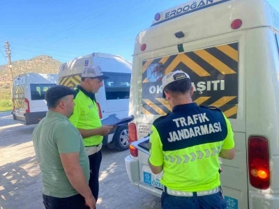 Karpuzlu’da okul servislerine sıkı denetim
