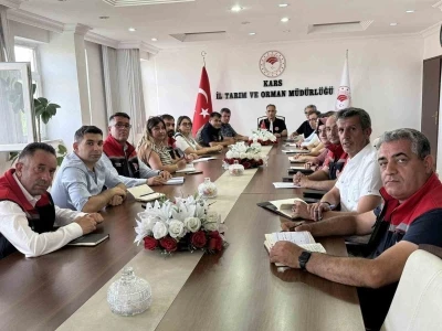 Kars’ta hayvan hastalıklarıyla mücadele toplantısı
