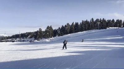 Kars&rsquo;ta kayak sezonu Nisan&rsquo;a uzadı
