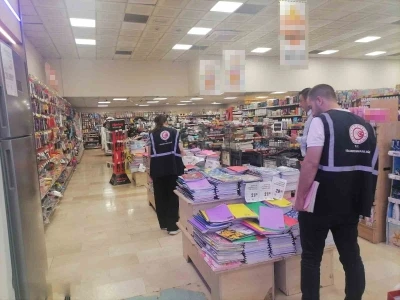 Kars’ta kırtasiyeler denetleniyor
