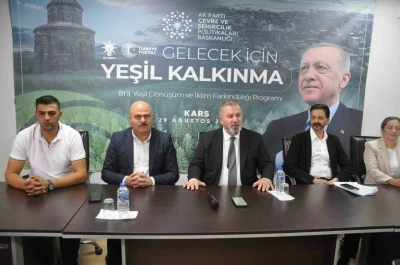 Kars’ta &quot;Yeşil Dönüşüm ve İklim Farkındalığı etkinliği
