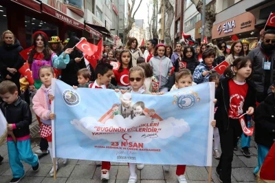 Kartal&rsquo;da Ulusal Egemenlik ve &Ccedil;ocuk Bayramı coşkuyla kutlandı
