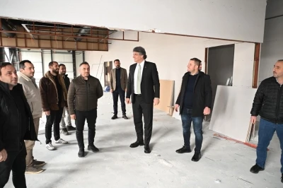 Kartepe&rsquo;de 3 bin 500 metrekarelik spor kompleksinin inşası s&uuml;r&uuml;yor
