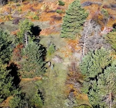 Kastamonu&rsquo;da dron ile tespit edilen 4 ka&ccedil;ak avcıya cezai işlem
