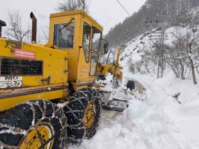Kastamonu&rsquo;da kardan yolu kapanan k&ouml;y sayısı 790&rsquo;a y&uuml;kseldi
