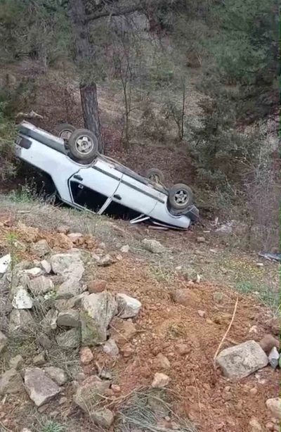 Kastamonu&rsquo;da otomobil takla attı: 1 yaralı

