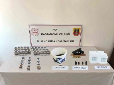 Kastamonu’da sahte alkol operasyonu: 6 kişi gözaltına alındı
