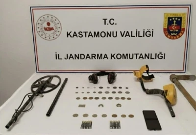 Kastamonu&rsquo;da tarihi eser ka&ccedil;ak&ccedil;ılarına operasyon: 3 g&ouml;zaltı
