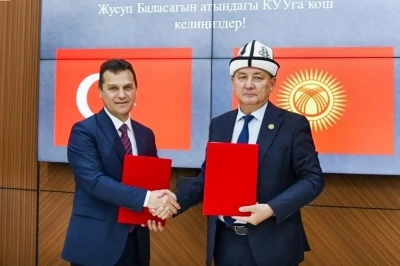 Kastamonu &Uuml;niversitesi ile Kırgız Milli &Uuml;niversitesi arasında iş birliği
