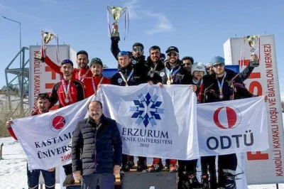 Kastamonu &Uuml;niversitesi, Kış Spor Oyunları&rsquo;nda T&uuml;rkiye ikincisi oldu
