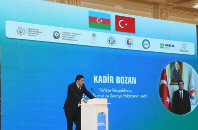 KATSO Başkanı Kadir Bozan, Azerbaycan’daki Bölgesel Ekonomi Formu’nu değerlendirdi
