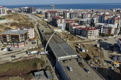 Kavşak d&uuml;zenlemelerinde sona yaklaşıldı
