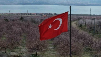 Kayısı bah&ccedil;eleri beyaza b&uuml;r&uuml;nd&uuml;, ortaya eşsiz manzaralar &ccedil;ıktı
