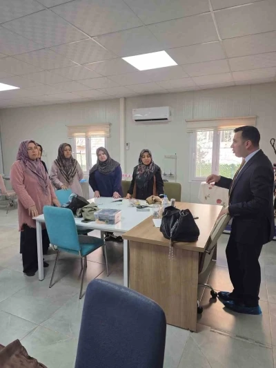 Kaymakam Algın&rsquo;dan ADEM&rsquo;e ziyaret
