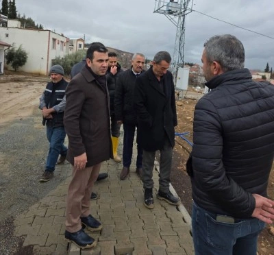 Kaymakam Algın, k&ouml;ylerde incelemelerde bulundu