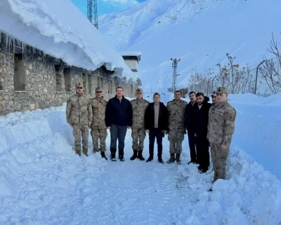 Kaymakam Arıkan&rsquo;dan Başbağlar Karakolu&rsquo;na ziyaret

