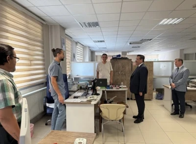 Kaymakam Atilla’dan Milli Eğitim Müdürlüğüne Ziyaret
