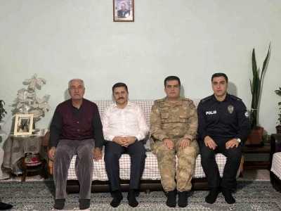 Kaymakam Bulut, &Ccedil;akmaklı ailesinin iftar sofrasına misafir oldu
